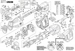 Bosch 3 601 F4E 270 GSA 1300 PCE Reciprocating saw 230 V / GB Spare Parts GSA1300PCE